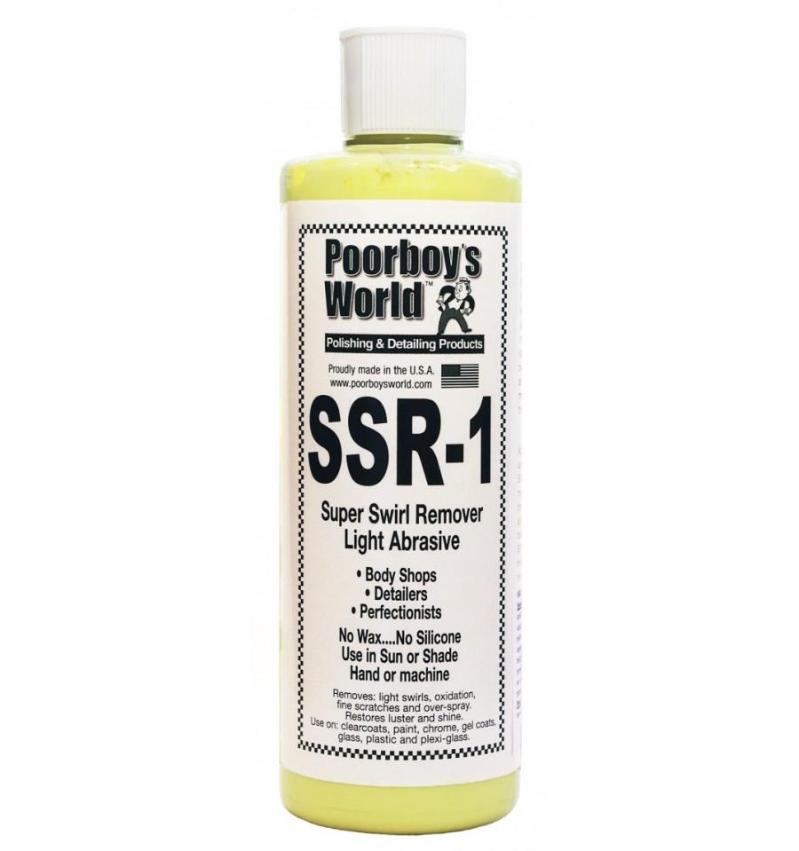 Poorboy's World SSR 1 Super Swirl Remover - Light Abrasive 473 ml 1/2