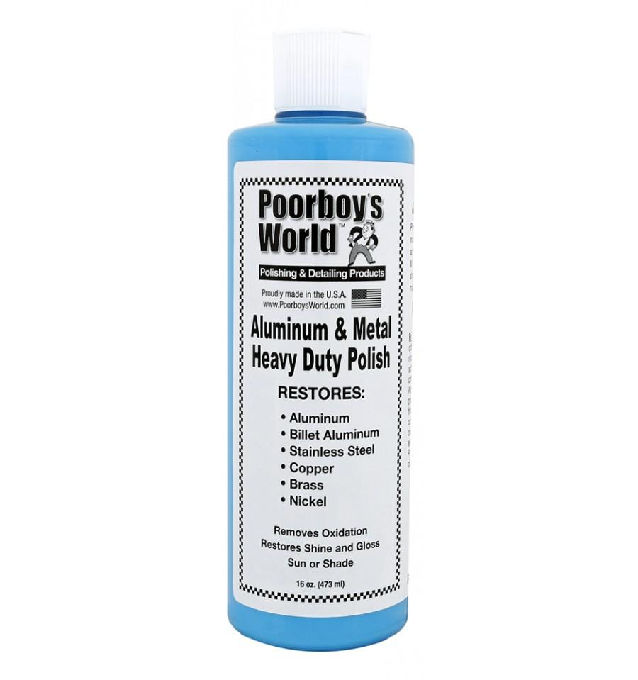 Poorboy's World HD Aluminum & Metal Heavy Duty Polish 473 ml 1/2