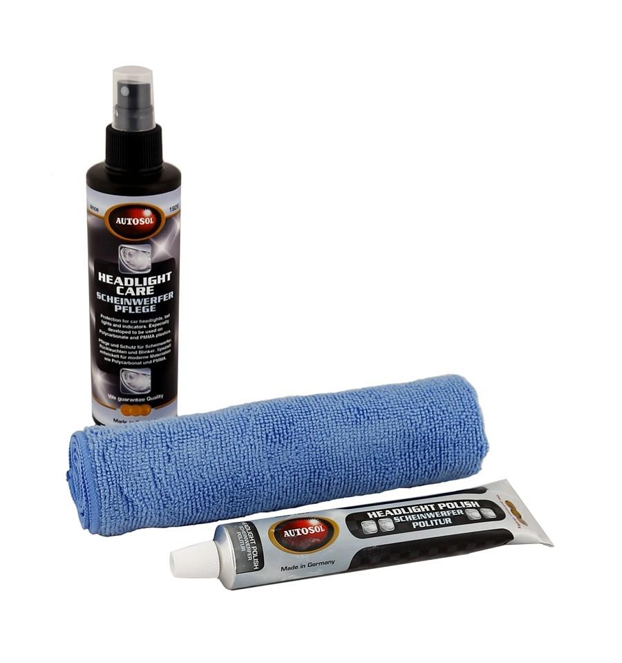 Autosol Headlight Polish & Protection Kit 2/3