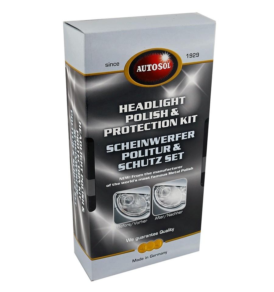 Autosol Headlight Polish & Protection Kit 1/3