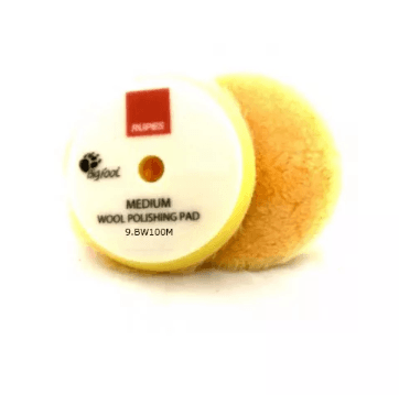 Rupes Yellow Wool Polishing Pad Medium 130/145 mm 1/2