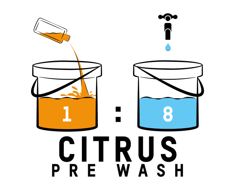 ValetPro Citrus Pre Wash 5 L 3/4