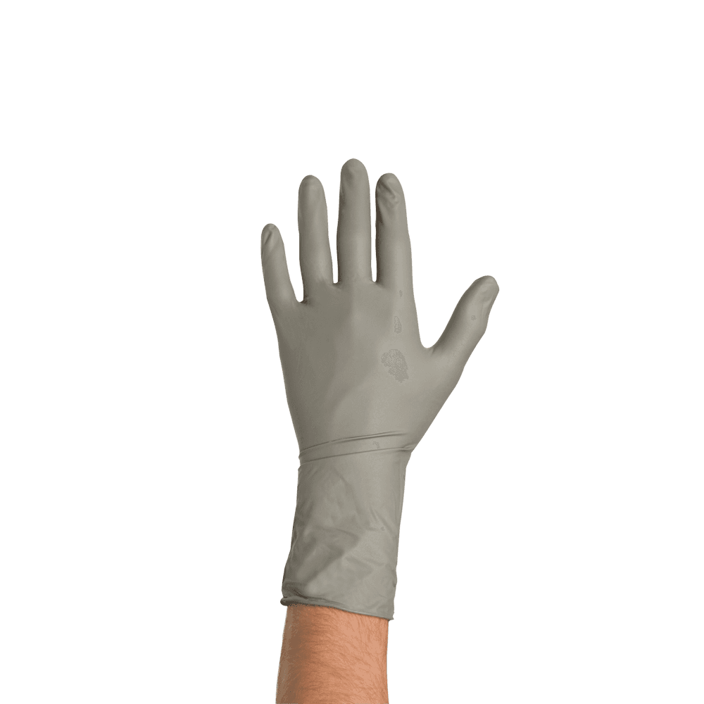 Colad Disposable Nitrile Gloves XL Grey 50 ks 1/3