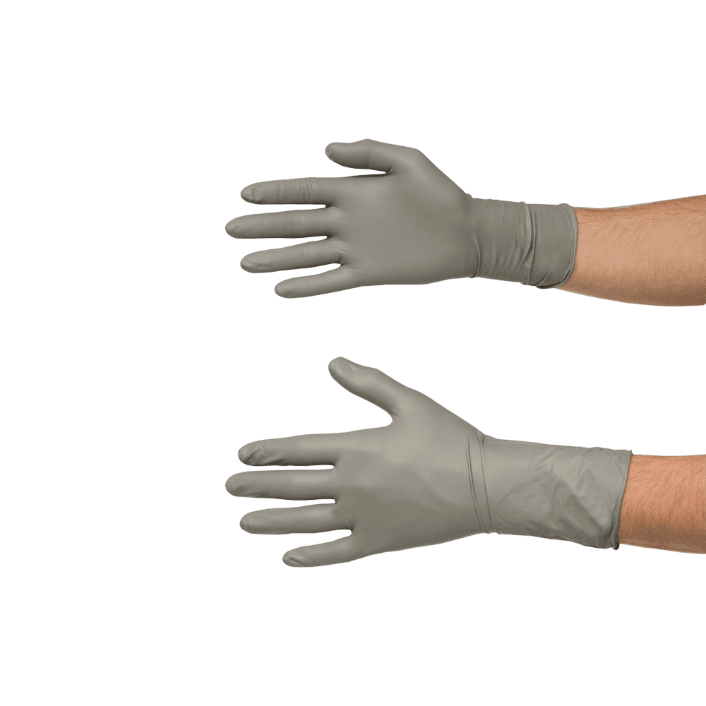 Colad Disposable Nitrile Gloves XL Grey 50 ks 2/3