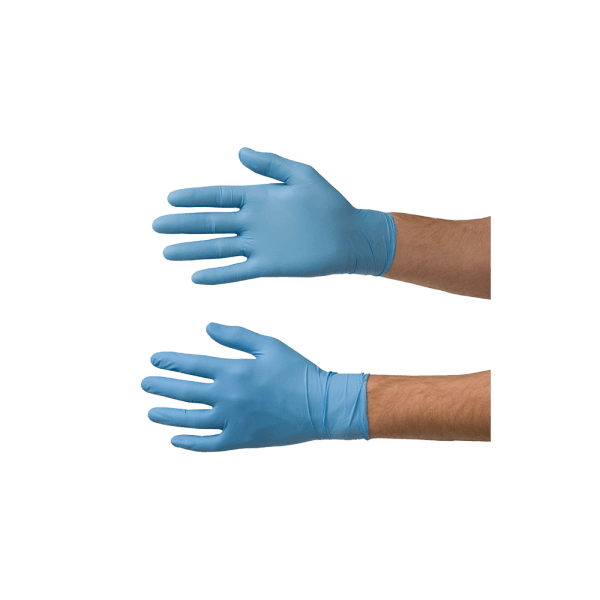 Colad Disposable Nitrile Gloves L Blue 100 ks 2/3
