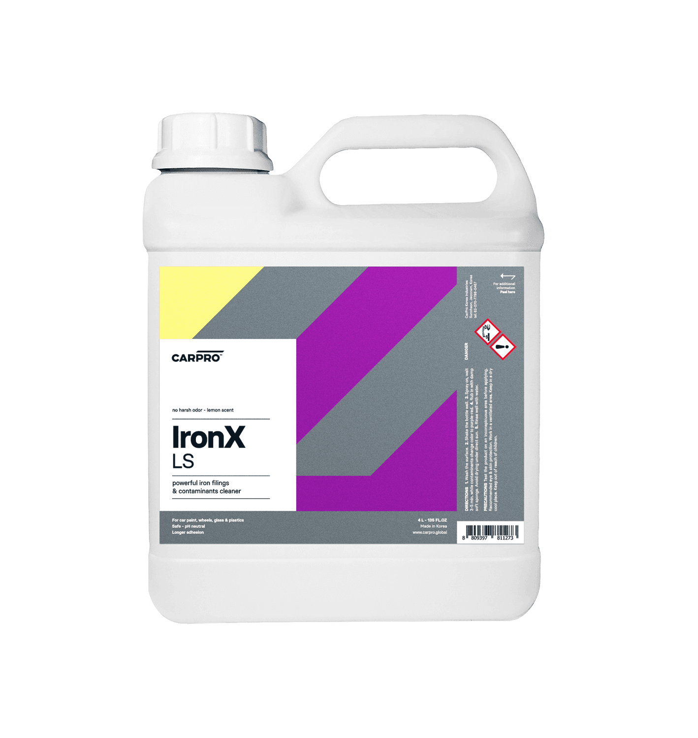 CarPro IronX Lemon Scent 4 L 1/2