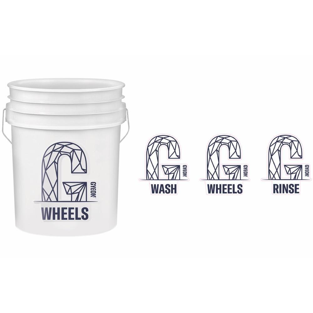 Gyeon Wash Bucket Stickers - 3 kusy 1/2