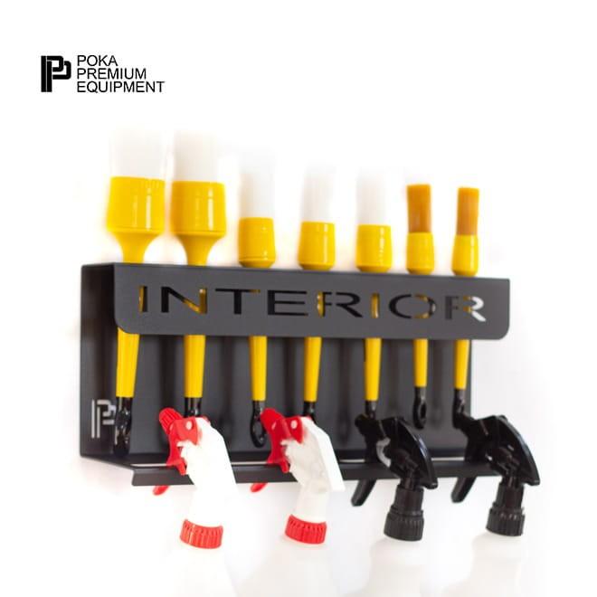 Poka Premium Holder For Brush And Bottles Interior 40 cm - Držiak na štetce a fľaše 40 cm 3/5