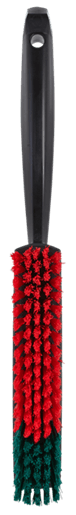 Vikan Interior Brush Hard Black 330 mm 3/4