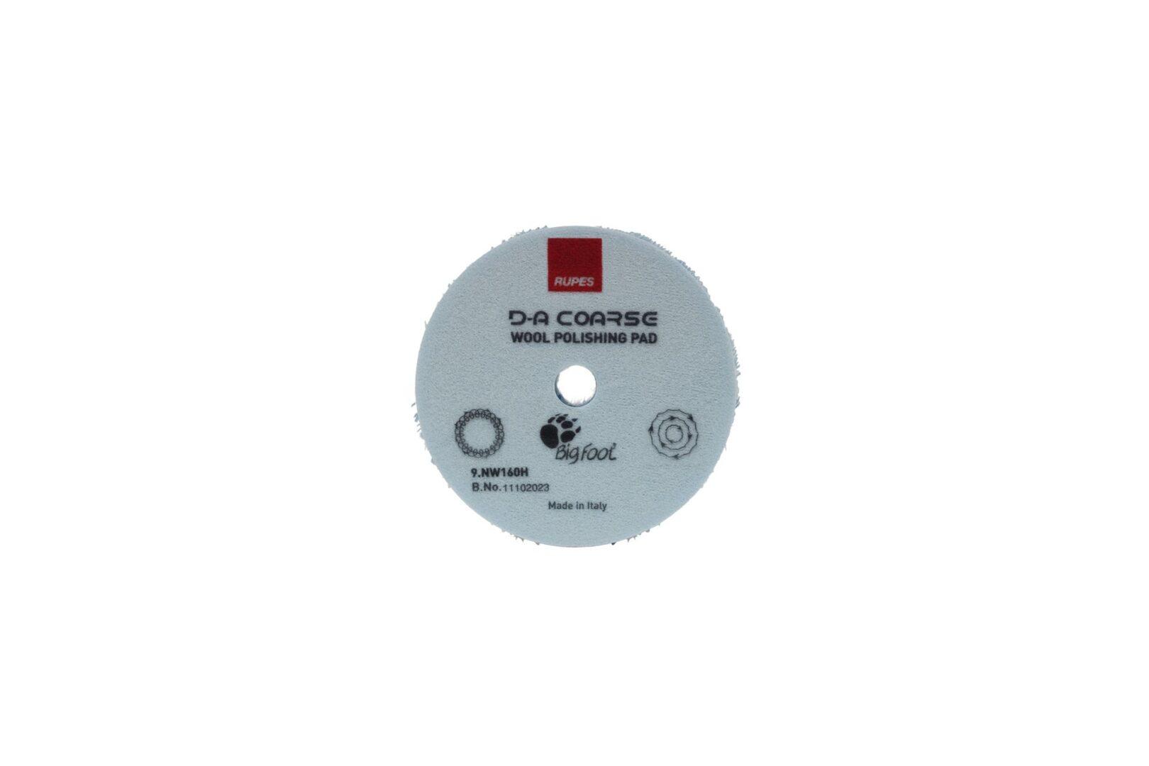 Rupes D-A Coarse Wool Polishing Pad 130 mm 2/5