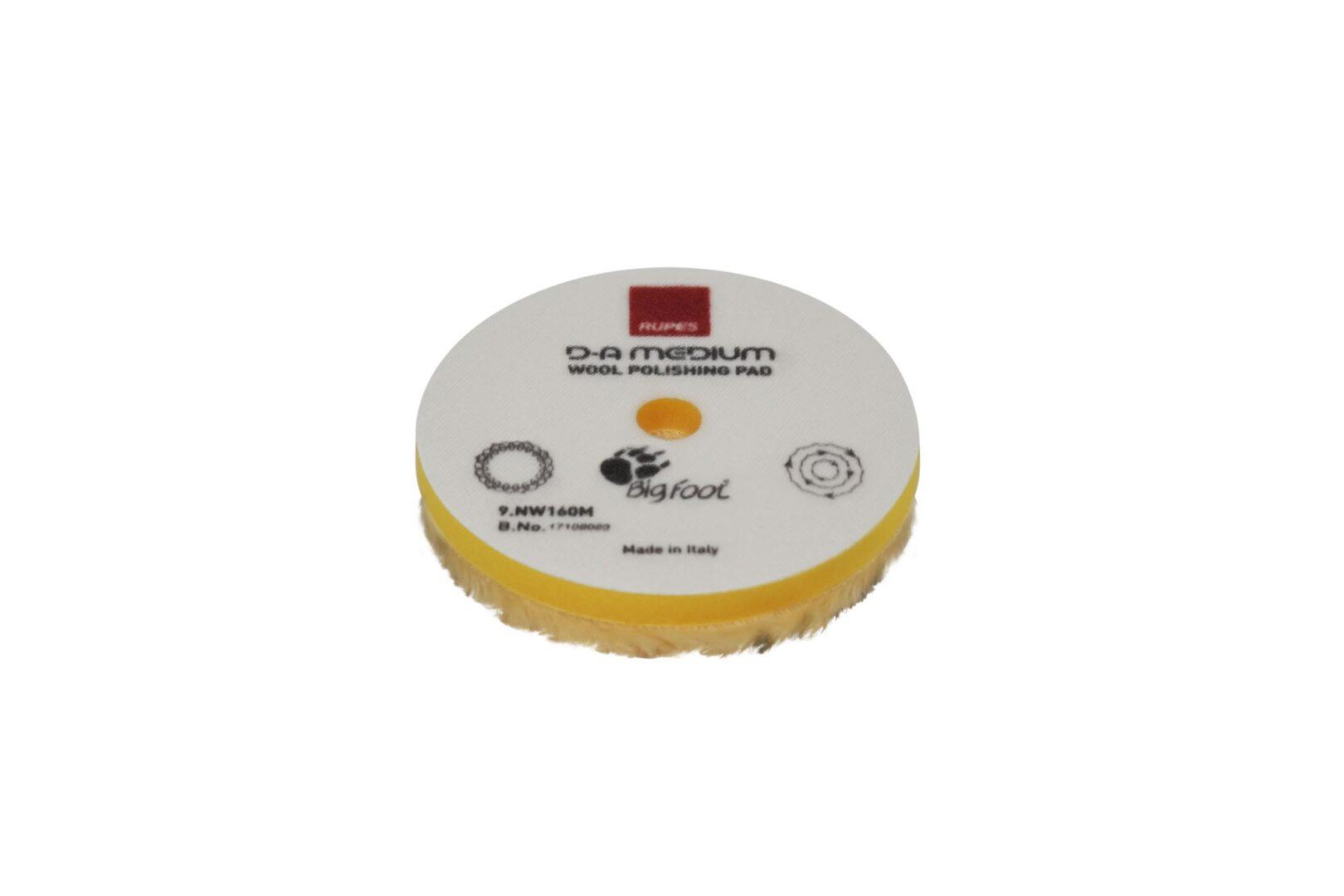 Rupes D-A Medium Wool Polishing Pad 80 mm 1/6