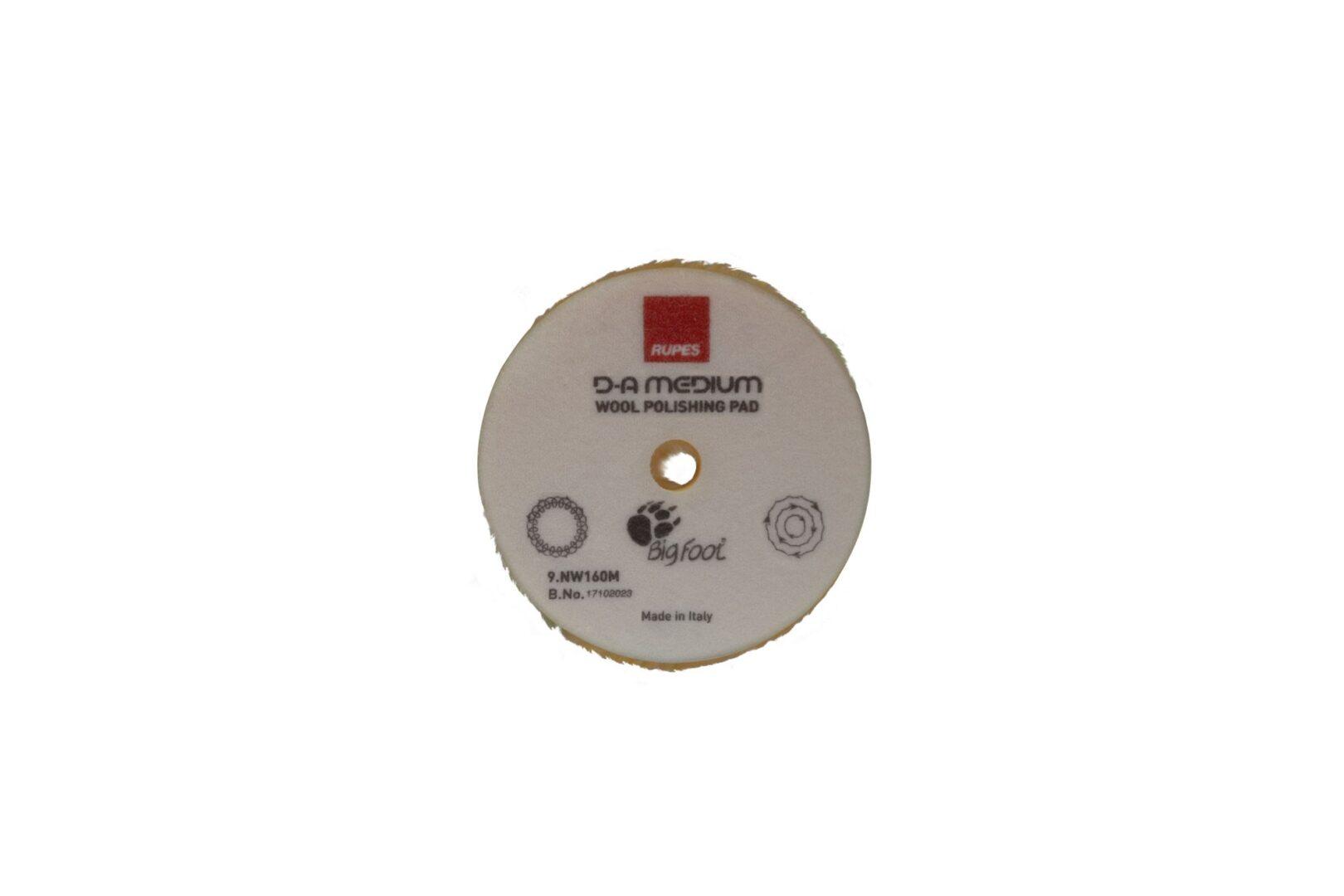 Rupes D-A Medium Wool Polishing Pad 80 mm 2/6