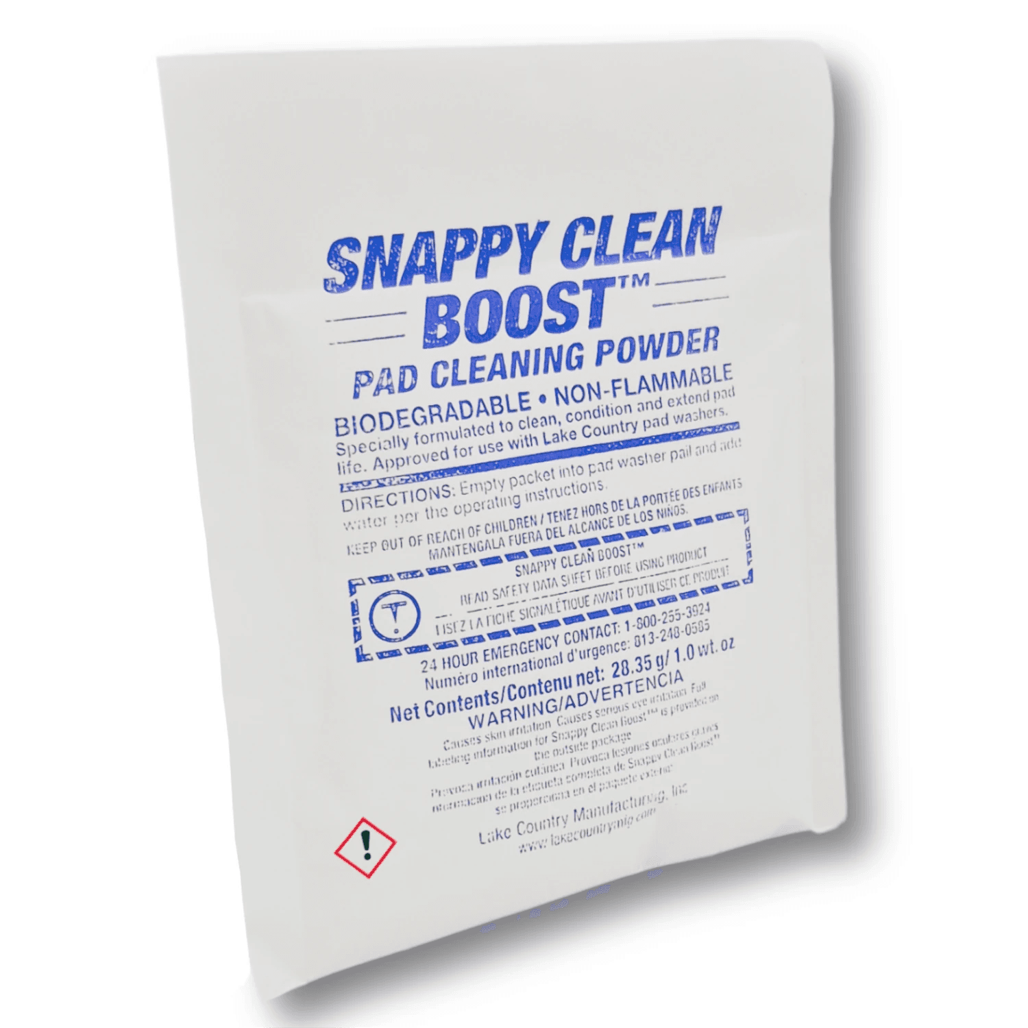 Lake Country Snappy Clean Boost Pad Cleaning Powder 1/2